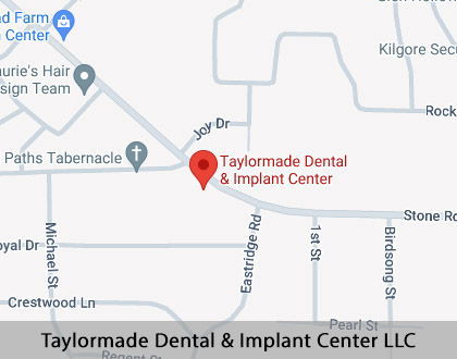 Map image for Partial Dentures for Back Teeth in Kilgore, TX